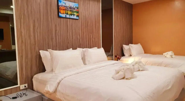 Четырёхместный номер Standard с видом на горы USABAI Riverside Boutique Hotel