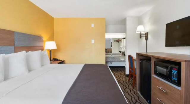 Номер Standard Motel 6 Classic Galveston, TX Beach-Seawall