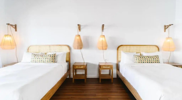 Двухместный люкс The Beach House Boutique Hotel