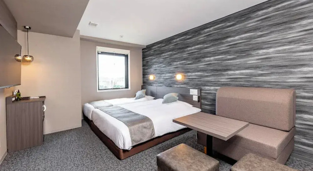 Трёхместный номер Standard Super Hotel Premier Toyama Castle Park