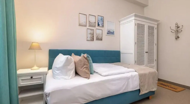 Одноместный номер Standard с балконом и с частичным видом на море Strandhotel zur Promenade