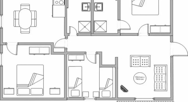 Апартаменты с 3 комнатами Landhaus Harmonie
