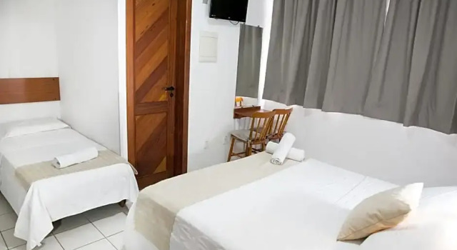 Номер Deluxe Mar de Canasvieiras Hotel e Eventos