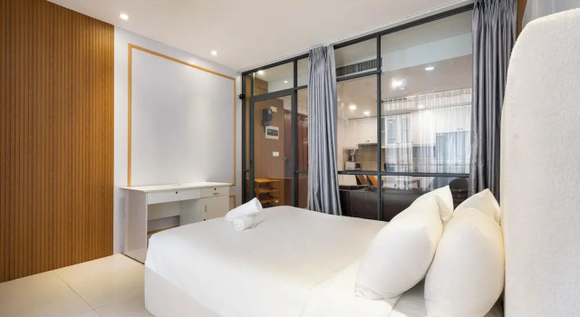 Апартаменты Deluxe с 3 комнатами с видом на город The Lancaster Luxury Citypoint ANGIA