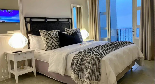 Beach front, two story condo