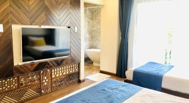 Eden Hoi An Villas, Забронировать Отель «постель и завтрак» Отели Хойан с парковкой, рядом с Актовый зал китайской конгрегации Хайнань, Парковка