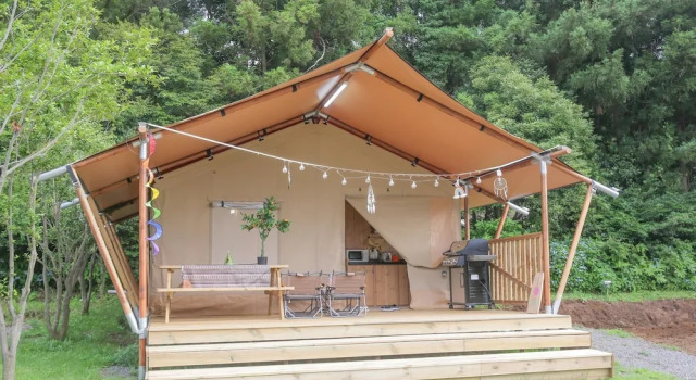 Семейный тент c 1 комнатой Seogwipo Campa jeju