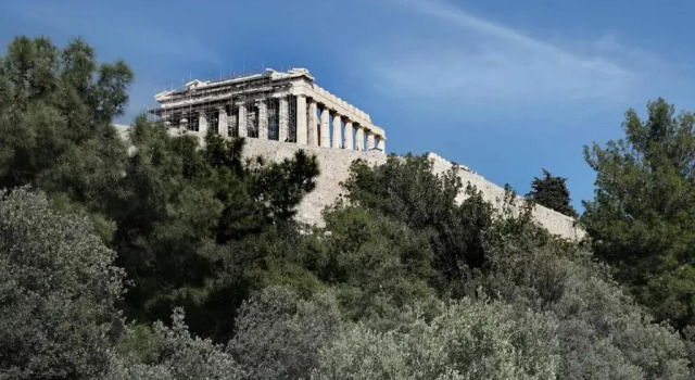 Апартаменты White Marble residence with Parthenon views