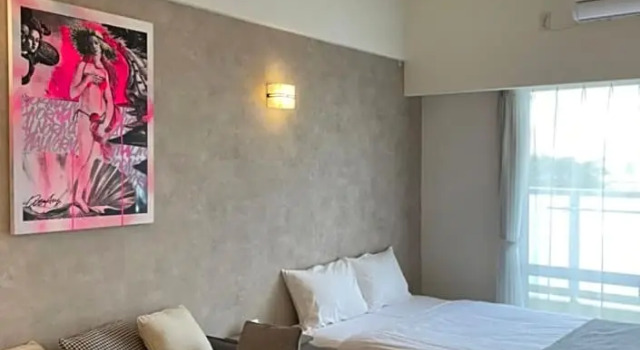 Четырёхместный номер Standard New Normal Hotel in NAMINOUE ニューノーマルホテルイン波の上