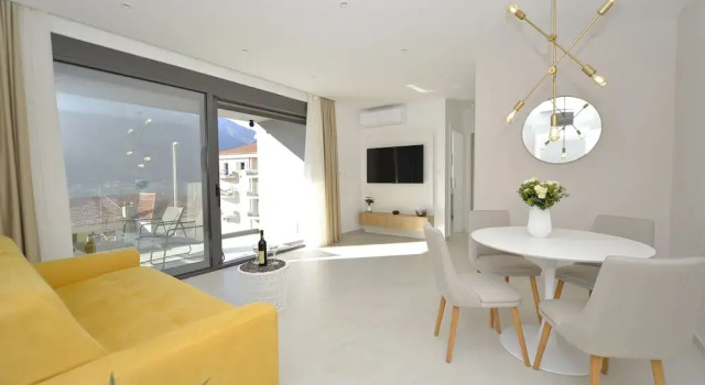 Двухместные апартаменты Deluxe с балконом и с видом на залив Solaris Lux Apartments