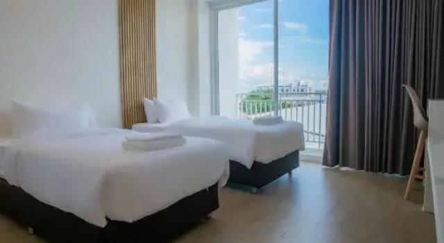 Номер Deluxe с балконом Hotel Agnes