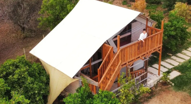 Тент с 2 комнатами Ciriga Sicily Glamping