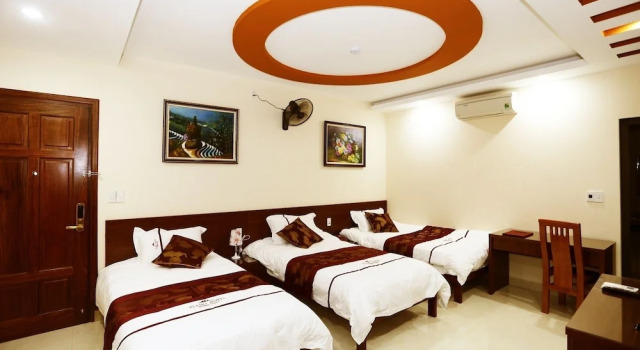 Трёхместный номер Tiamo Hotel Ha Giang