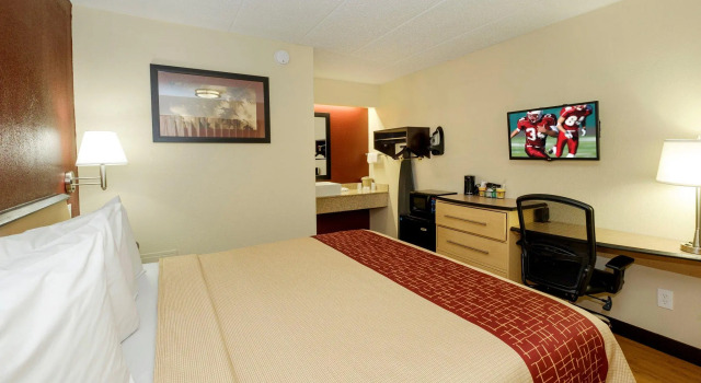 Двухместный номер Deluxe Red Roof Inn Columbus West - Hilliard