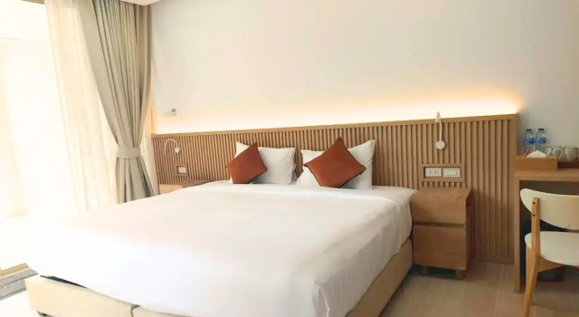 Номер Deluxe c 1 комнатой с видом на бассейн The Poom Cafe & Resort Khao Yai