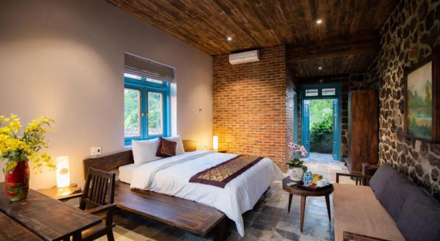 Двухместный номер Standard с видом на сад ChezCao Rice Field Ecolodge Ninh Binh