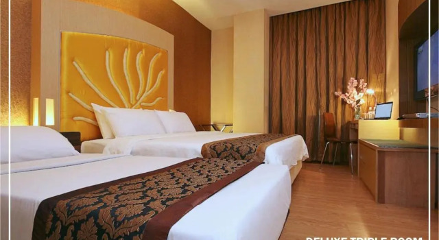 Трёхместный номер Standard Courtyard Hotel 1Borneo