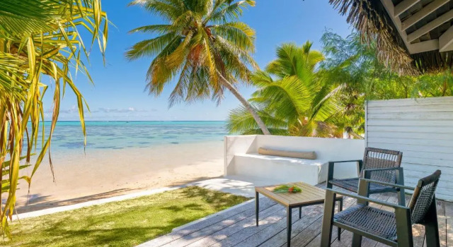 Бунгало с видом на море Moorea Beach Lodge
