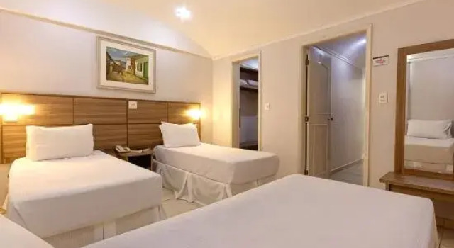 Трёхместный люкс Superior Fênix Hotel Moema