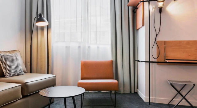 Двухместный семейный номер Standard Moxy Paris Bastille