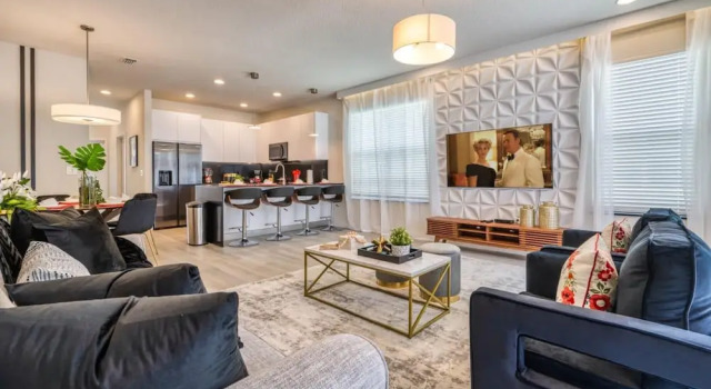 Modern Luxury Retreat-pool Mickey Harry Potter Bedrooms