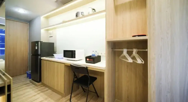 Homey And Warm Studio No Kitchen The City Square Surabaya Apartment