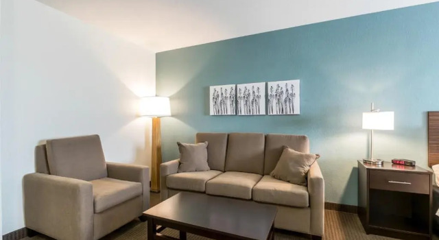 Двухместный люкс c 1 комнатой Sleep Inn and Suites - Ankeny