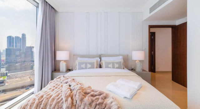 DXB - Boulevard Point - 2506 - DT, Забронировать Апартаменты/квартира Дубай Эмират Дубай, рядом с Дубайский аквариум