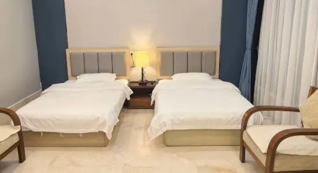 Люкс с видом на море Qingshui Bay Mandao Seaview Holiday Hotel