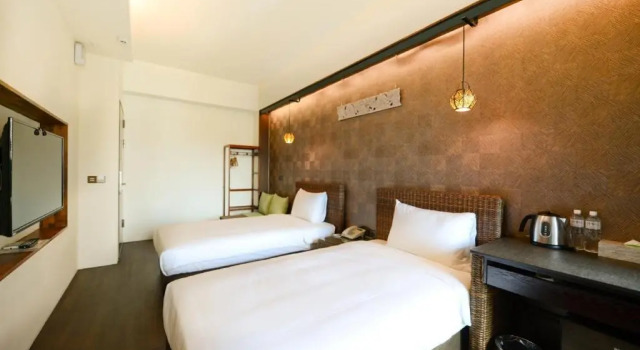 Двухместный номер Standard с видом на сад 嬉安平 Si Anping by Hotel Si