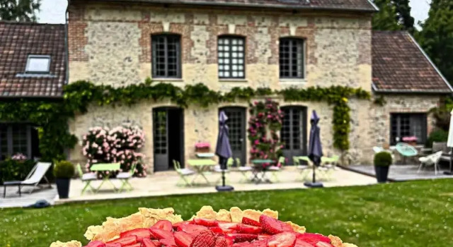 Двухместный номер Standard с видом на сад La Maison dAline - Honfleur - Maison dHôte De Charme A La Normande