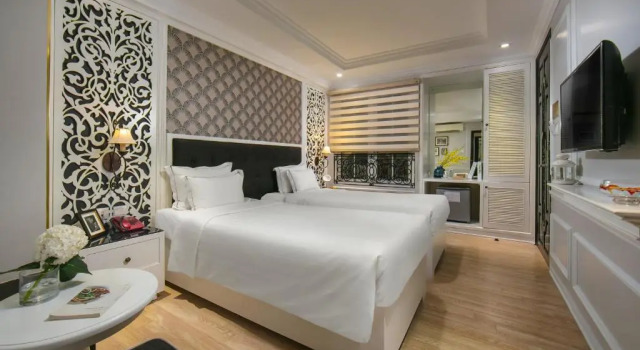Двухместный номер Deluxe Lavender Central Hotel & Spa Hanoi