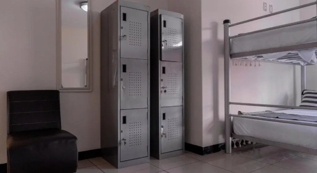Кровать в общем номере Esencia Hostal Terminal Oaxaca