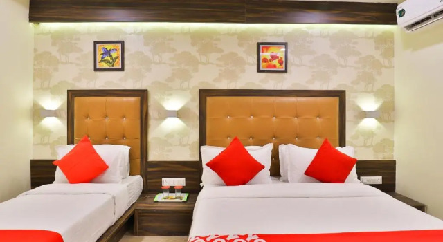 Двухместный номер Deluxe OYO 19501 Hotel Silver Palace