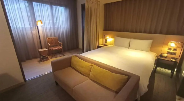 Двухместный номер Standard с балконом и с видом на город Riverview Suites Taipei