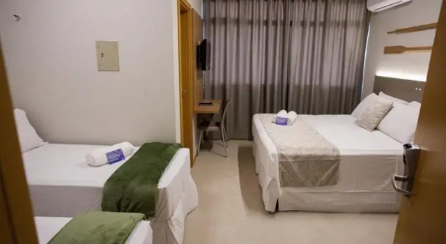 Четырёхместный номер Luxury Mar de Canasvieiras Hotel e Eventos