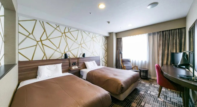 Двухместный номер Deluxe Sotetsu Fresa Inn Kawasaki-Higashiguchi