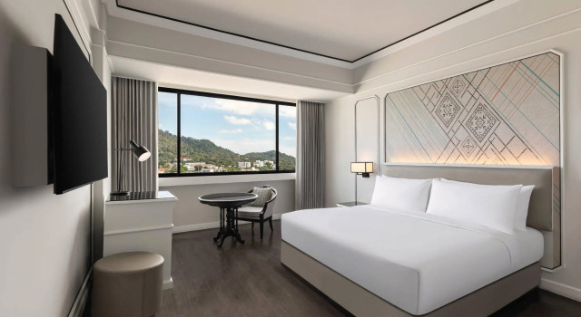 Двухместный номер Deluxe с видом на город Courtyard by Marriott Phuket Town