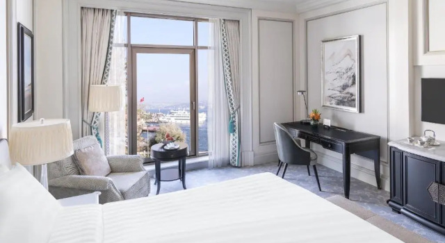 Двухместный номер Bosphorus Deluxe Shangri-La Bosphorus, Istanbul