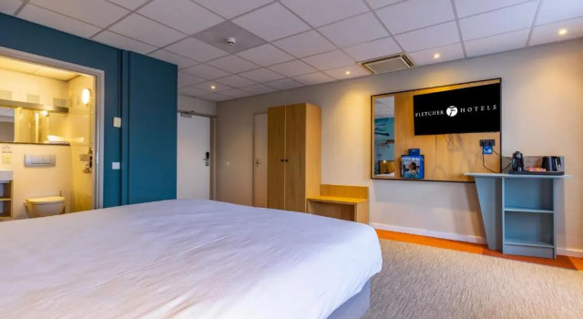 Двухместный номер Deluxe с балконом Fletcher Hotel Restaurant Loosdrecht-Amsterdam