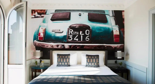 Двухместный номер Premium с балконом Hotel Indigo Rome - St. George by IHG