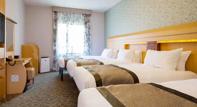 Четырёхместный номер Standard Hotel Monterey Kobe