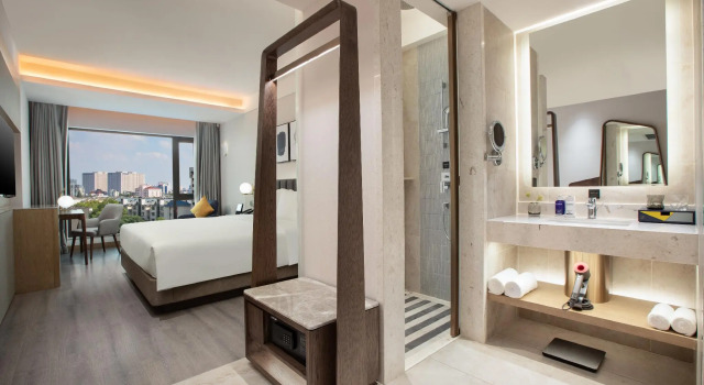 Двухместный номер Premium с видом на город voco Nanjing Oriental Pearl