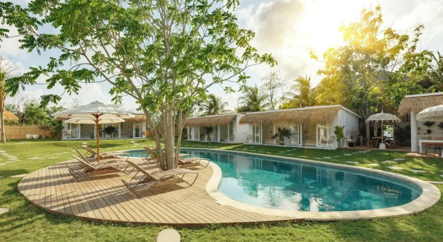 The Bingin Beach Villas Bungalow Resort, Book Ferieresort Businesshoteller i Pecatu, 4* 5*