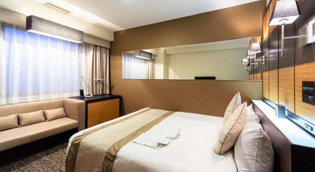 Двухместный номер Relax KOKO HOTEL Shinjuku Yotsuya- formerly Hotel Wing International Premium Tokyo Yotsuya