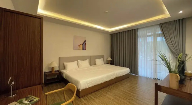 Семейный номер Standard с видом на сад Field Villa Hoàng Diệu