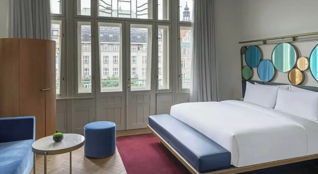 Habitación doble Premier con vista a la ciudad W Prague