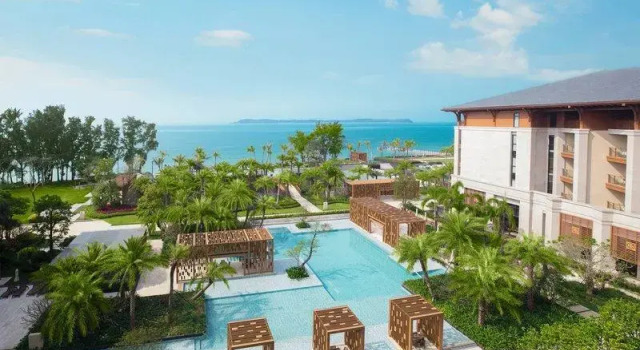 Номер Executive Shenzhen Marriott Hotel Golden Bay