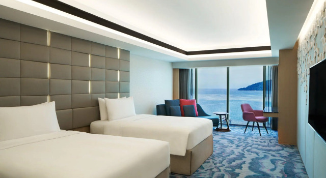 Двухместный номер Standard с видом на море Le Meridien Kota Kinabalu