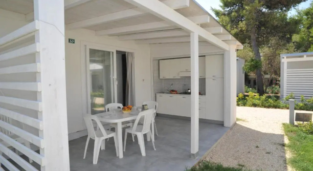 Семейный номер Standard с 2 комнатами с частичным видом на море Villaggio Le Diomedee